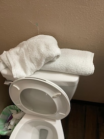 Two small towels, one face loth