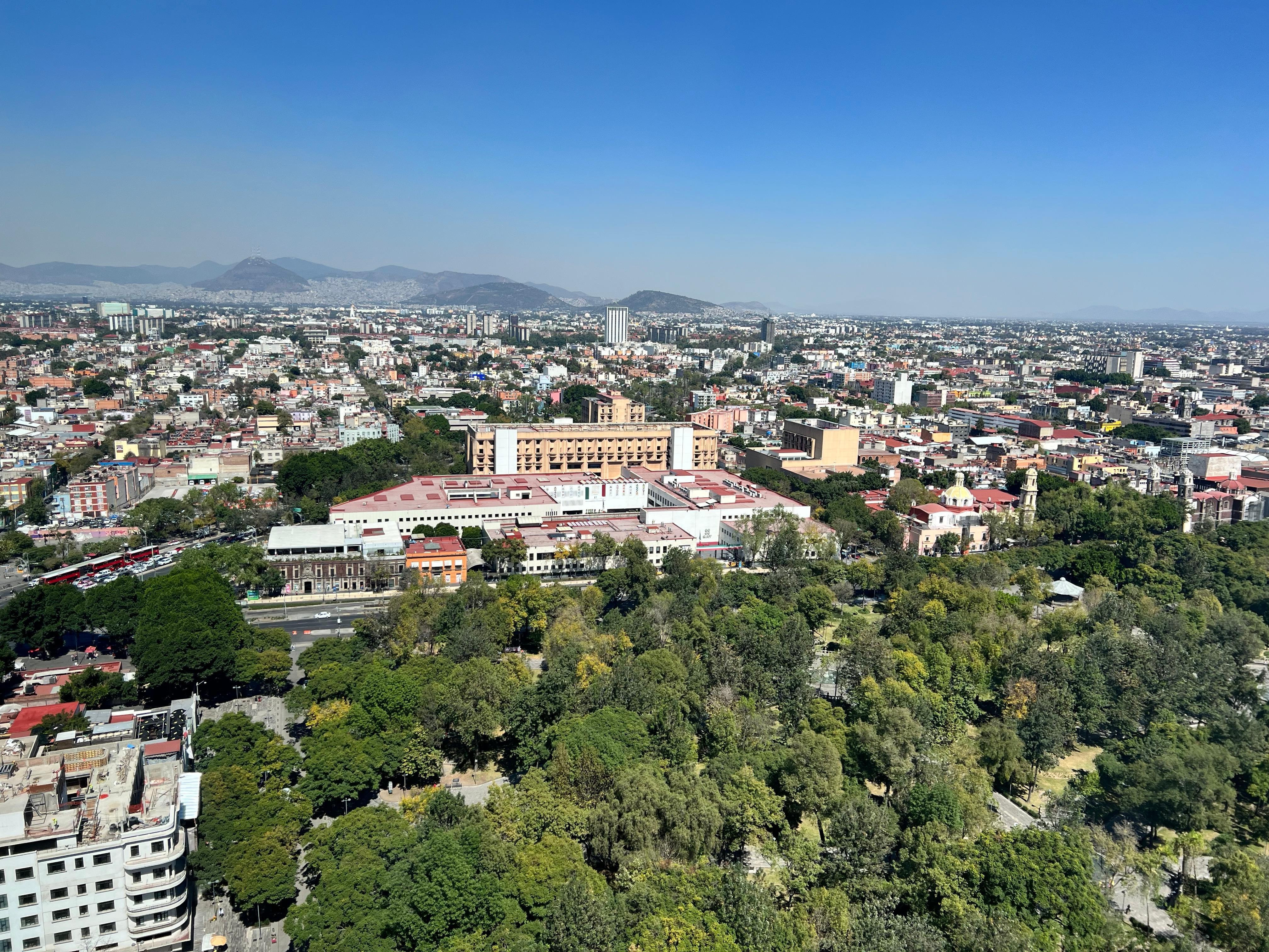 View from my room on the 26th floor.