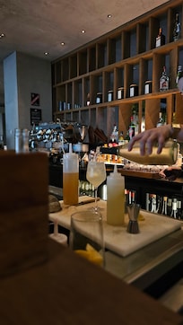 Coktail a base de gin maison