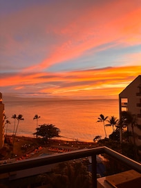 Beautiful sunset views.