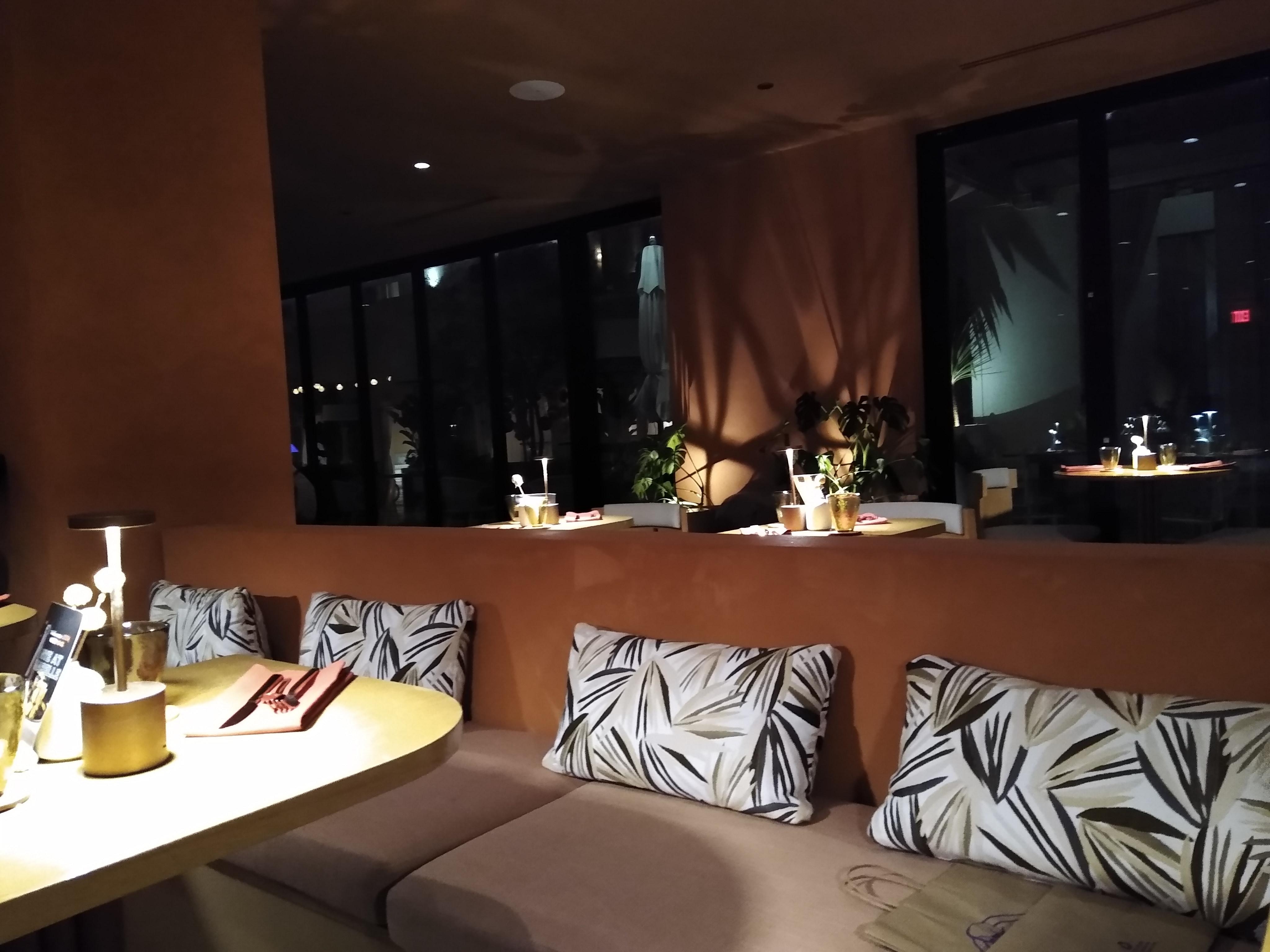 Trendy restaurant - and with good food and attentive, friendly staff