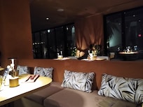 Trendy restaurant - and with good food and attentive, friendly staff