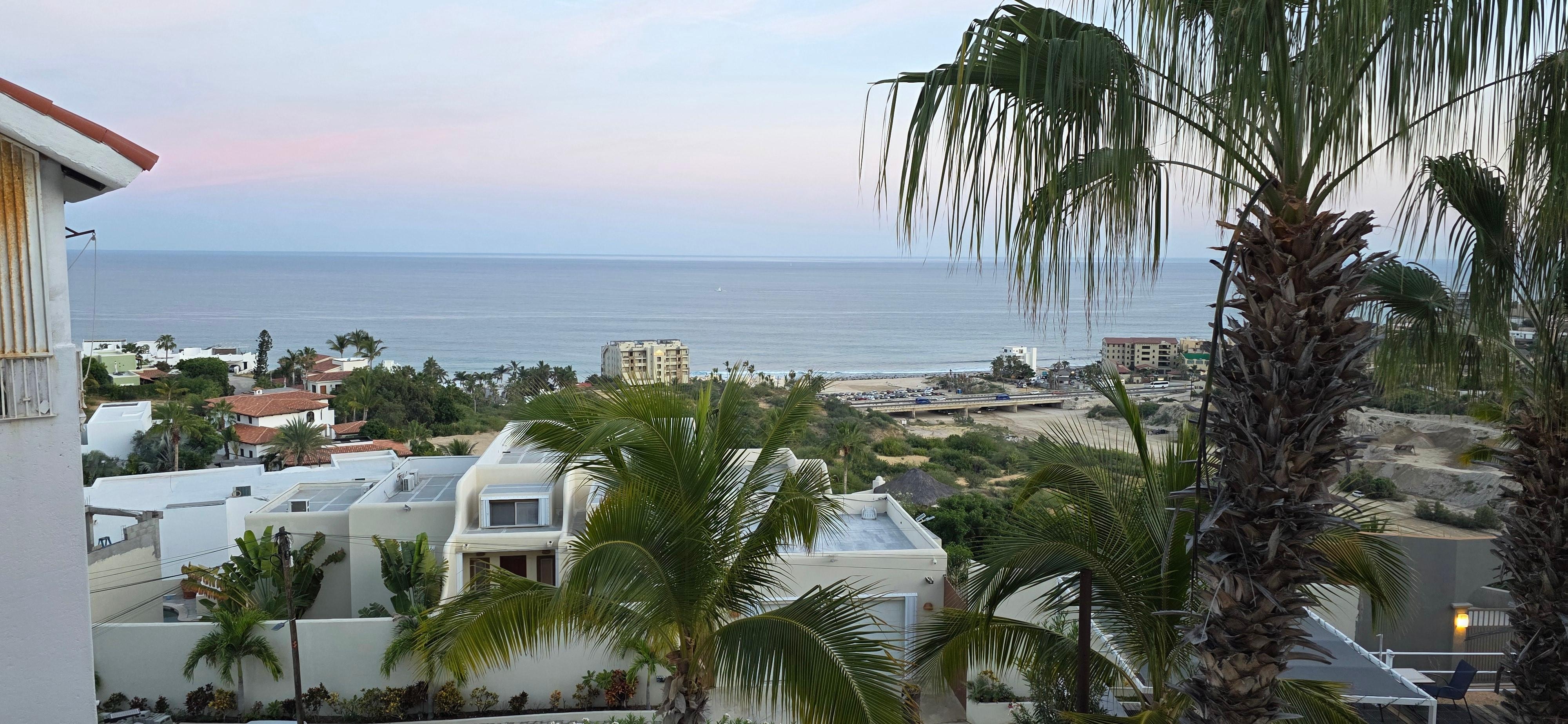 View from the balcony 