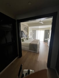 Our room was so comfy and a great size.