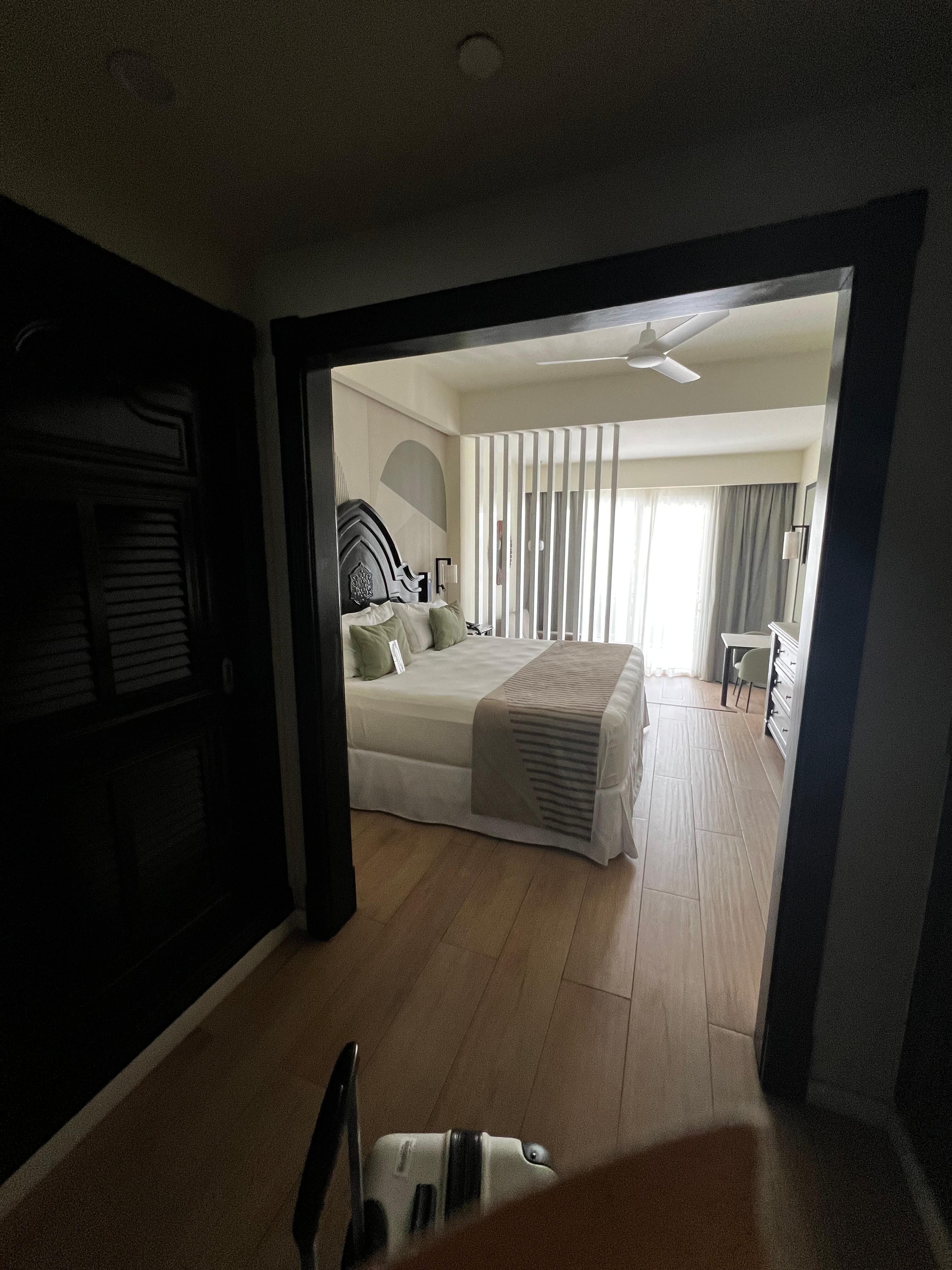 Our room was so comfy and a great size.