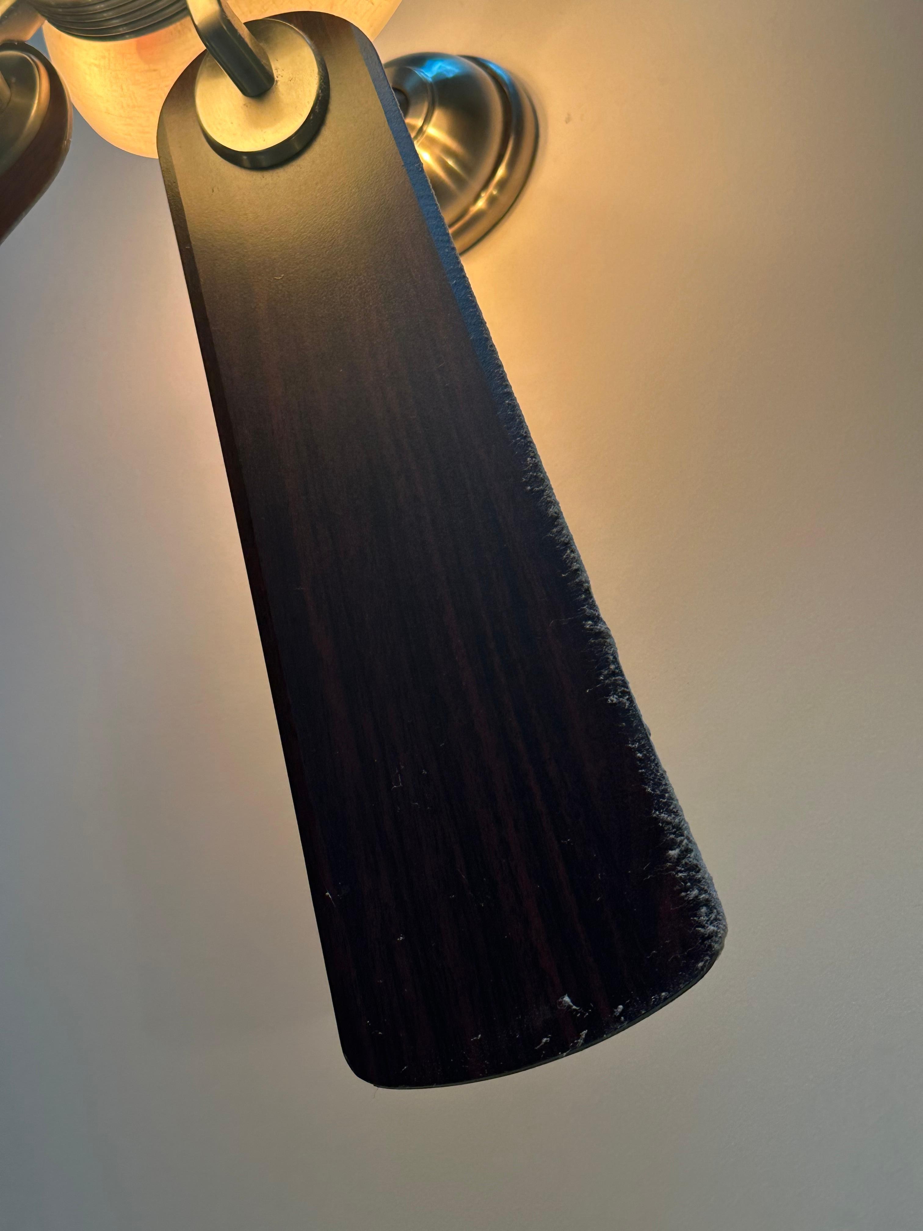 Dust build-up on fan