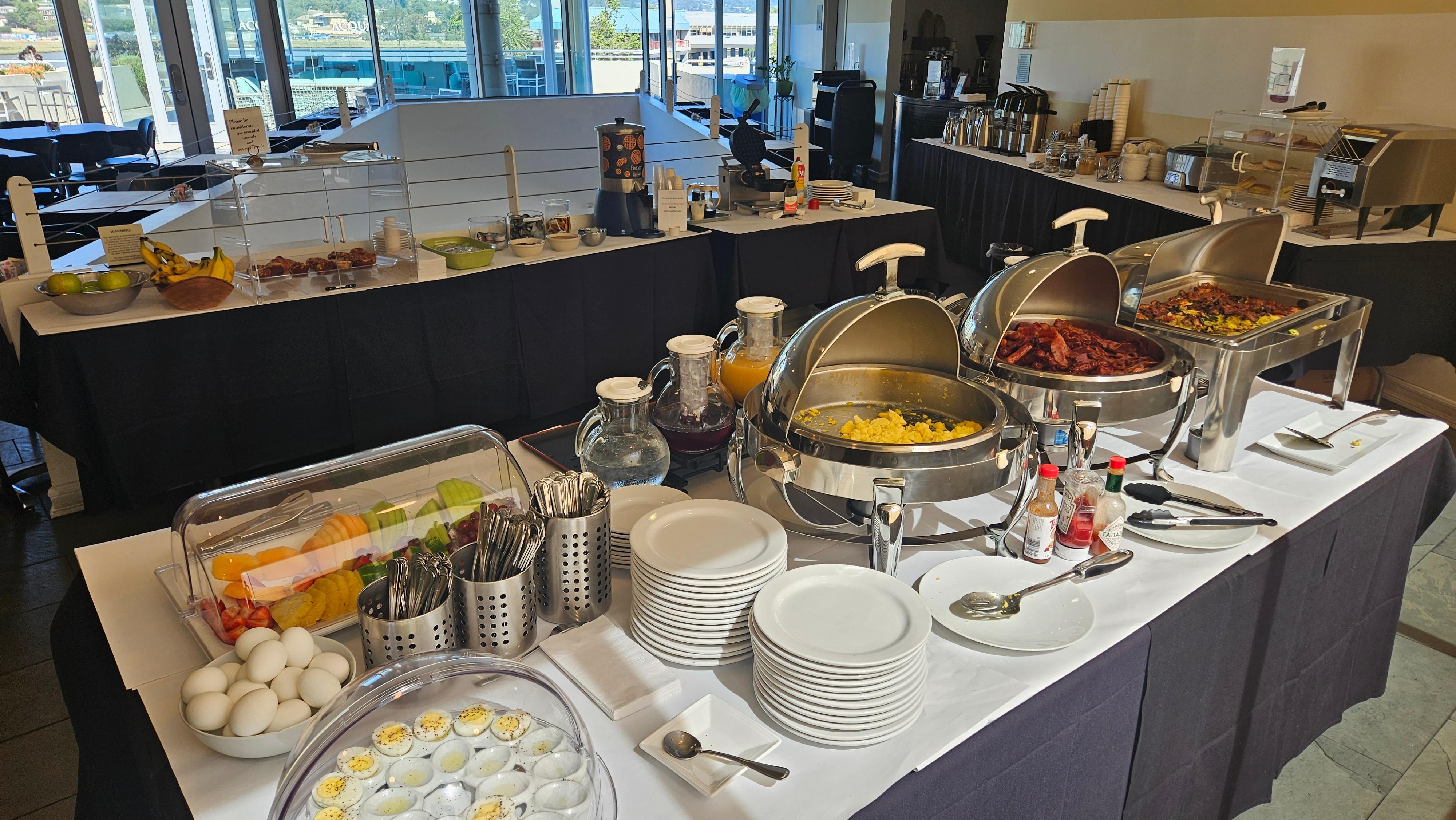 Free breakfast that's actually good! 