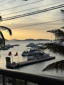 Sunset from the Terrace Restaurant.