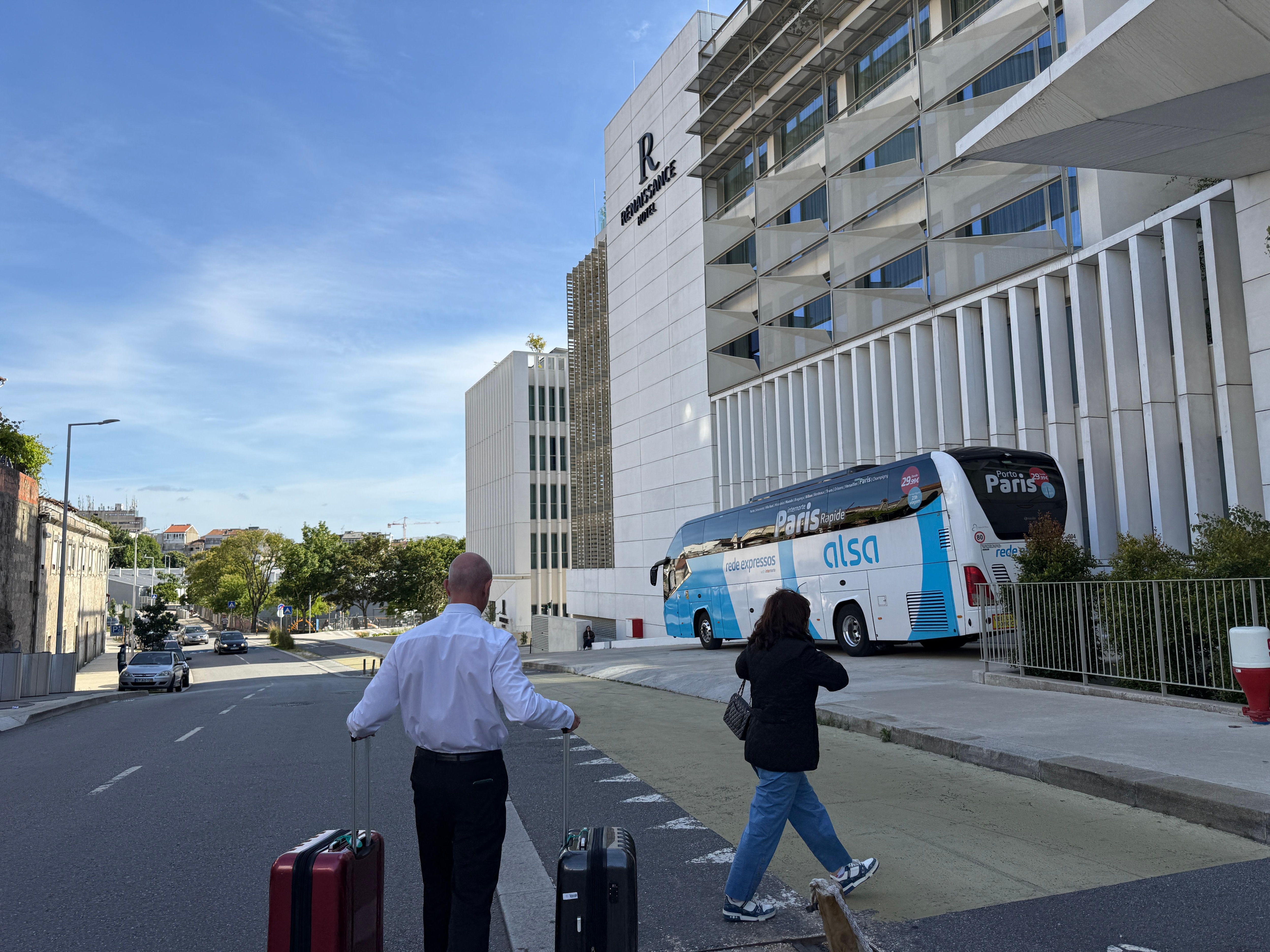 Staff is friendly. Came out from hotel to welcome us while driver dropping off on the other side of Hotel
