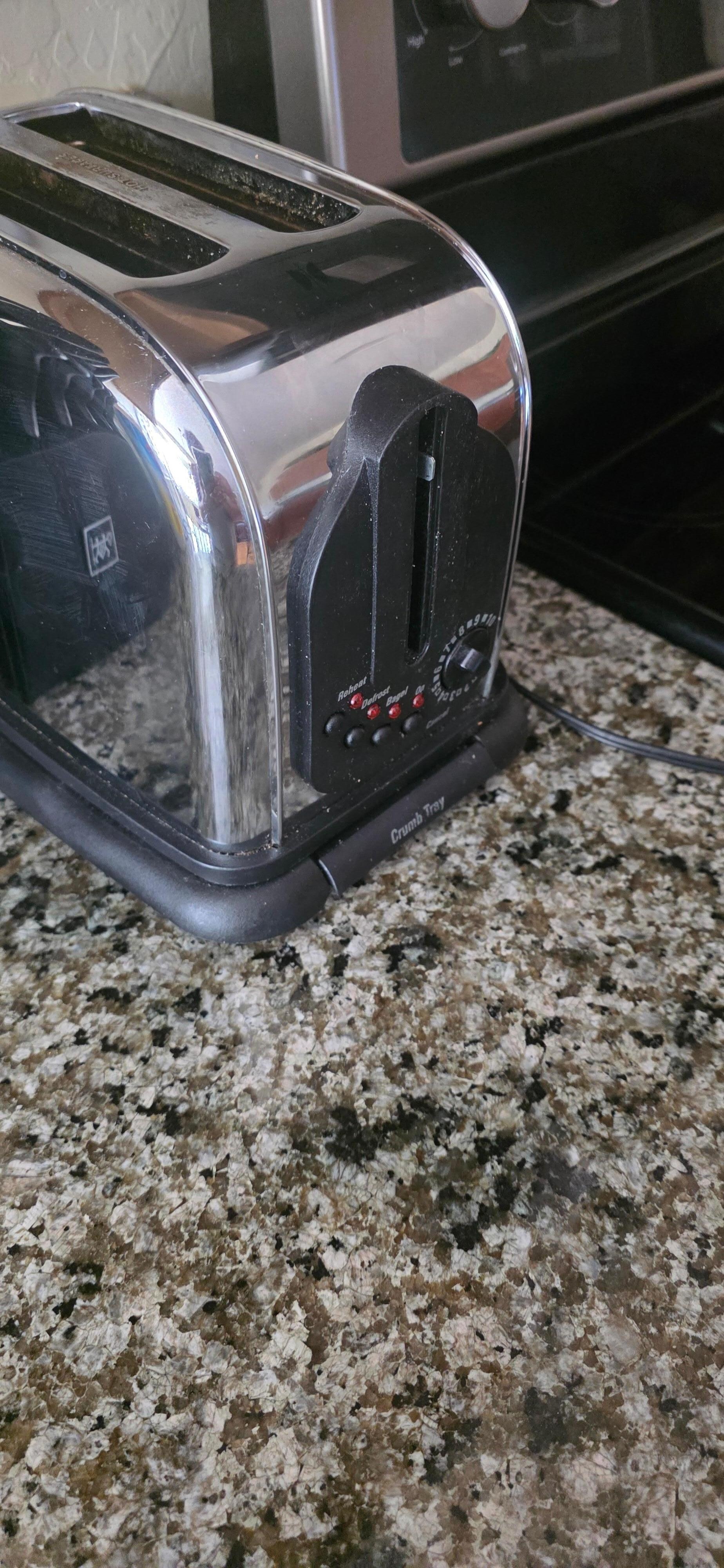 Toaster knob missing 