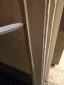 Nails by the bathroom