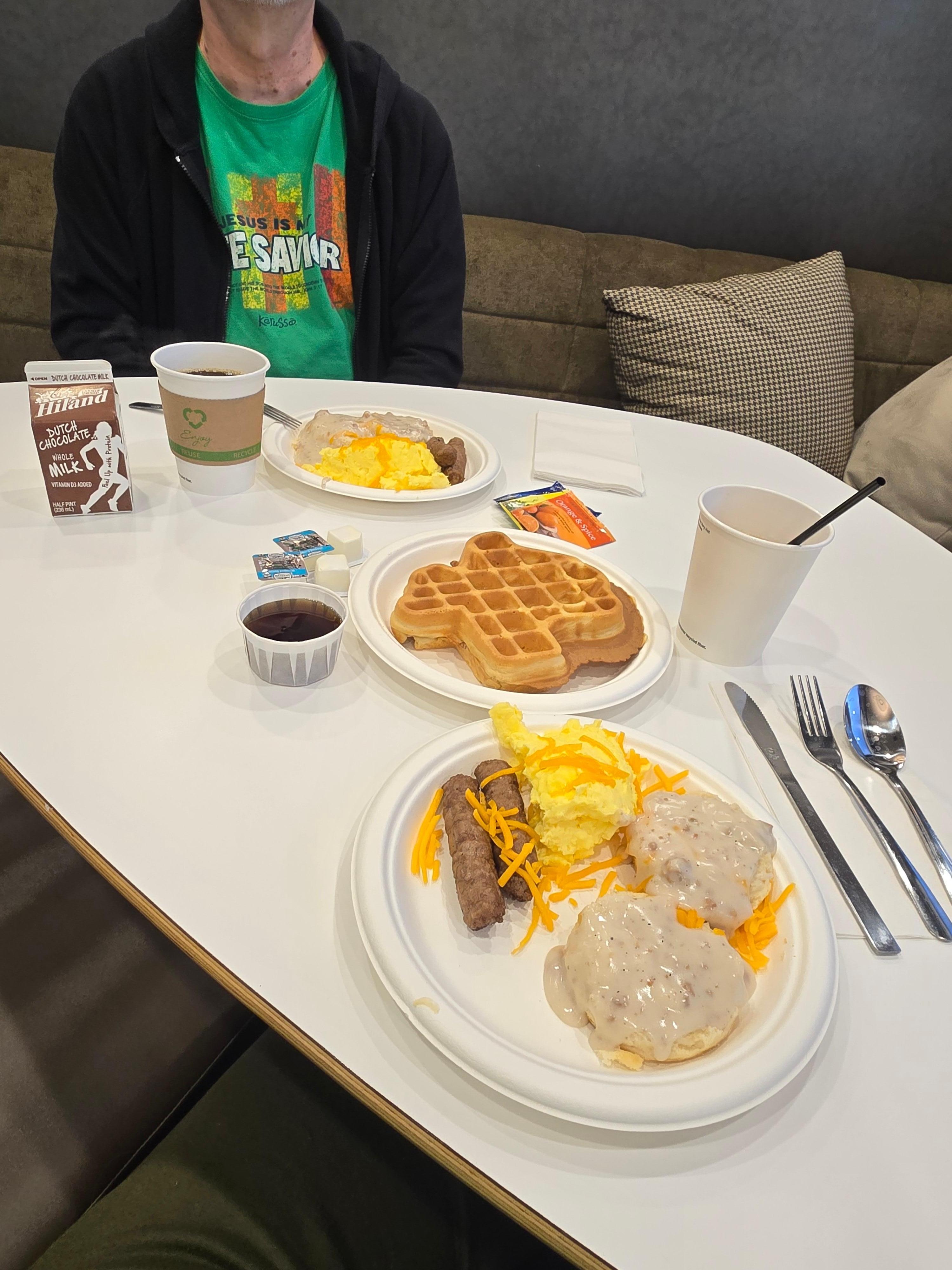 Excellent buffet breakfast