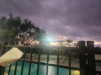 View of the pool & jacuzzi area.