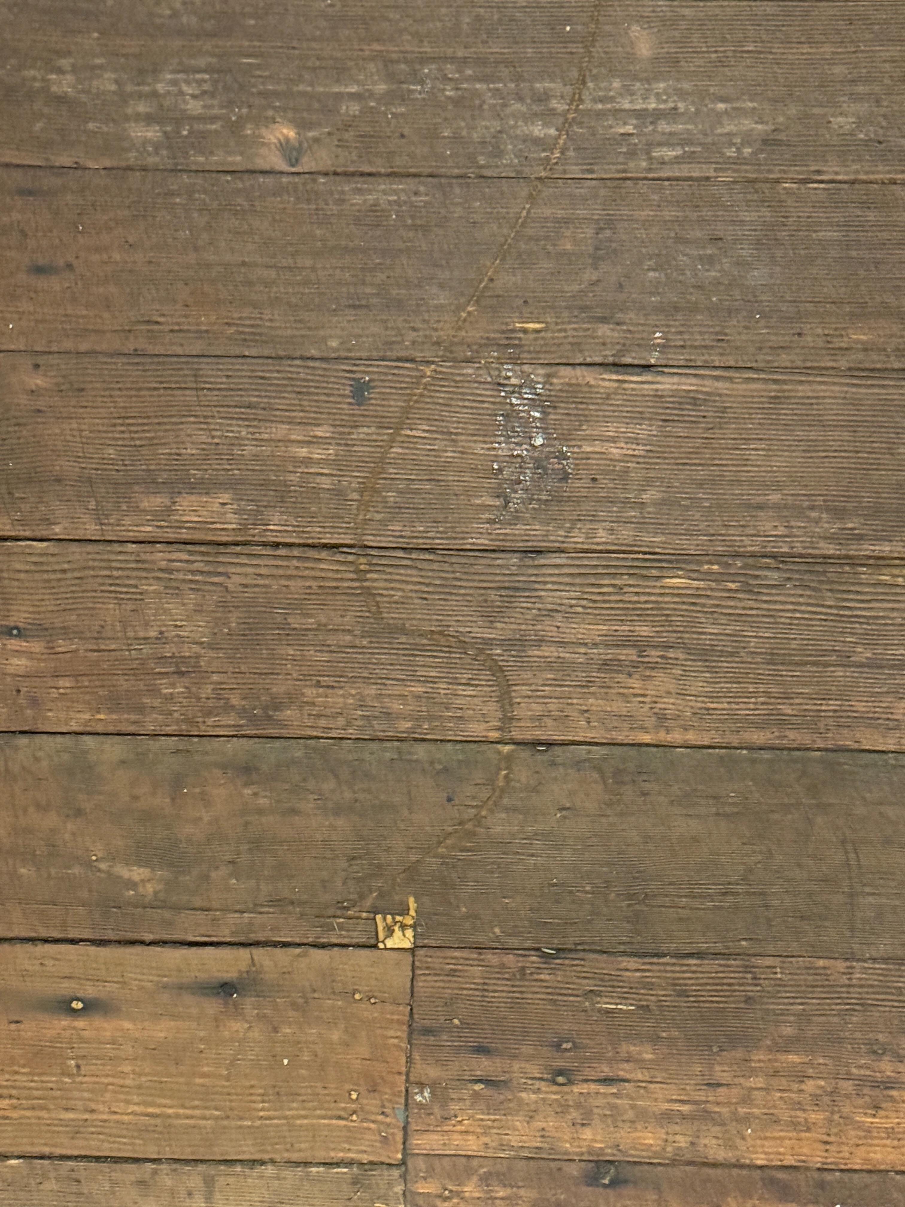 sticky floor