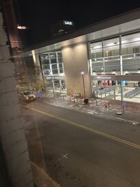 Our view from the living are