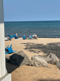 My family enjoying the sun and sand!