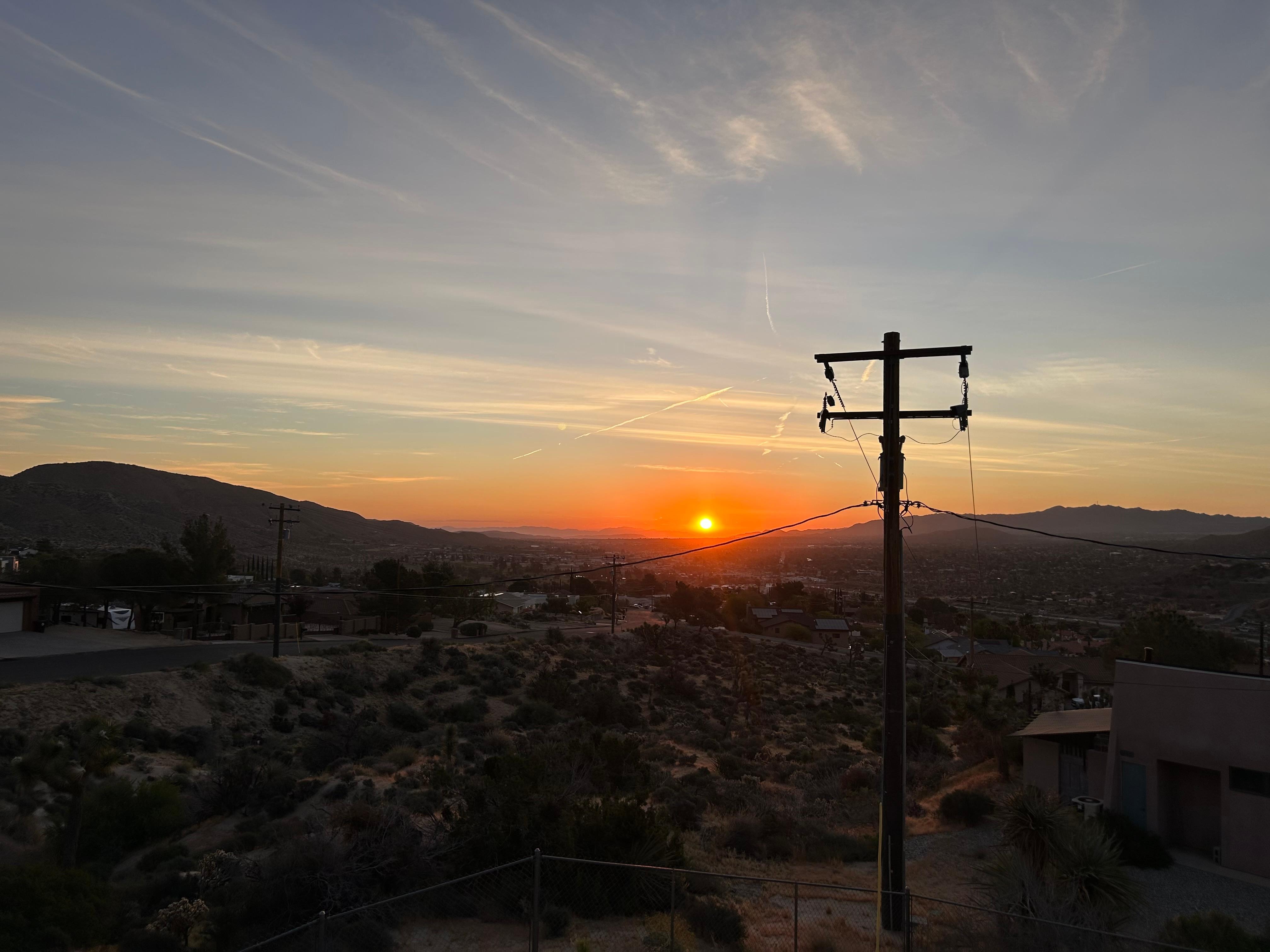 Beautiful sun rises. 