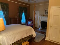 Bedroom fireplace