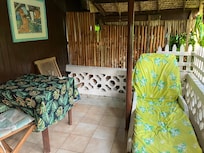 Terrasse du bungalow