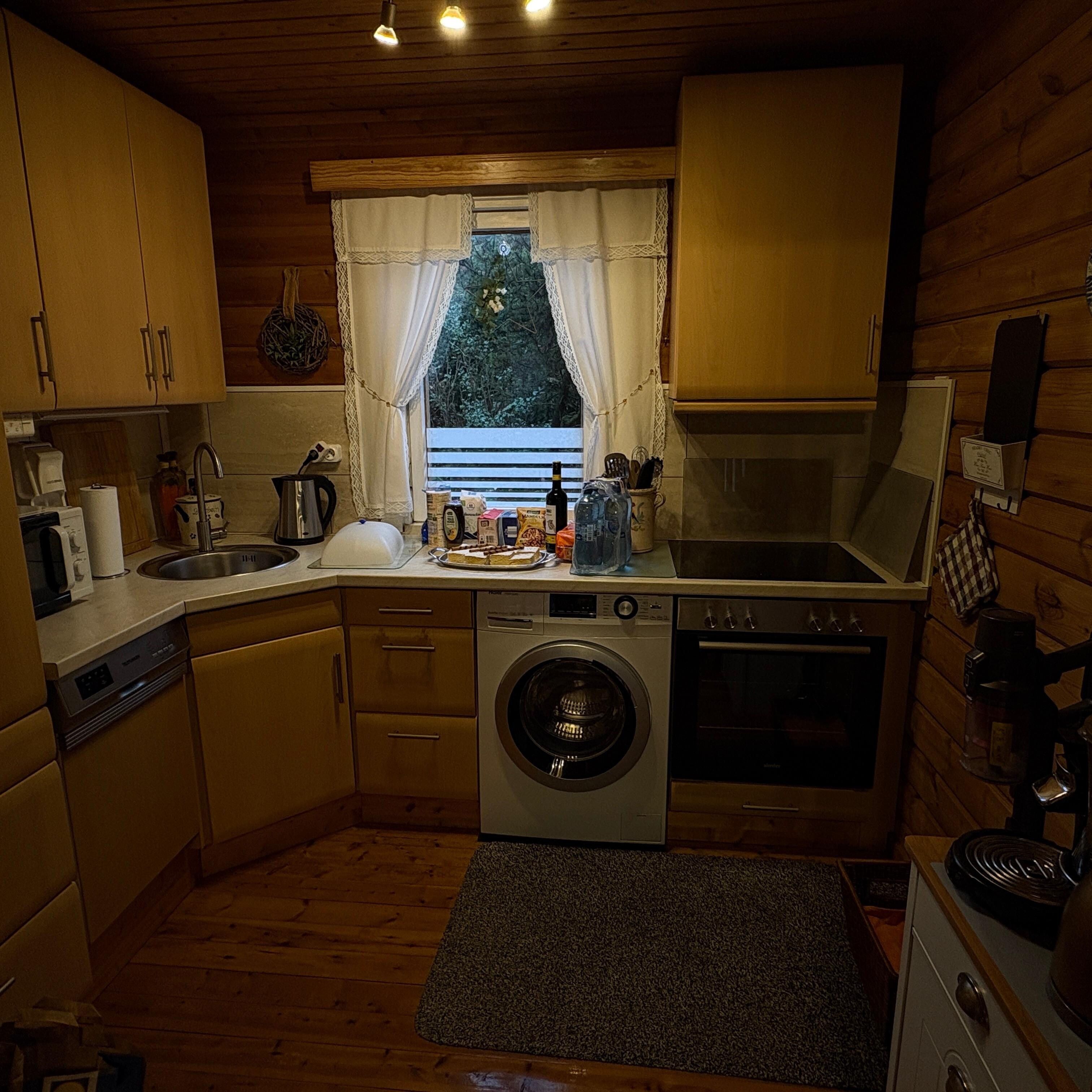 Adorable but functional kitchen 