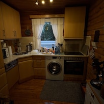 Adorable but functional kitchen