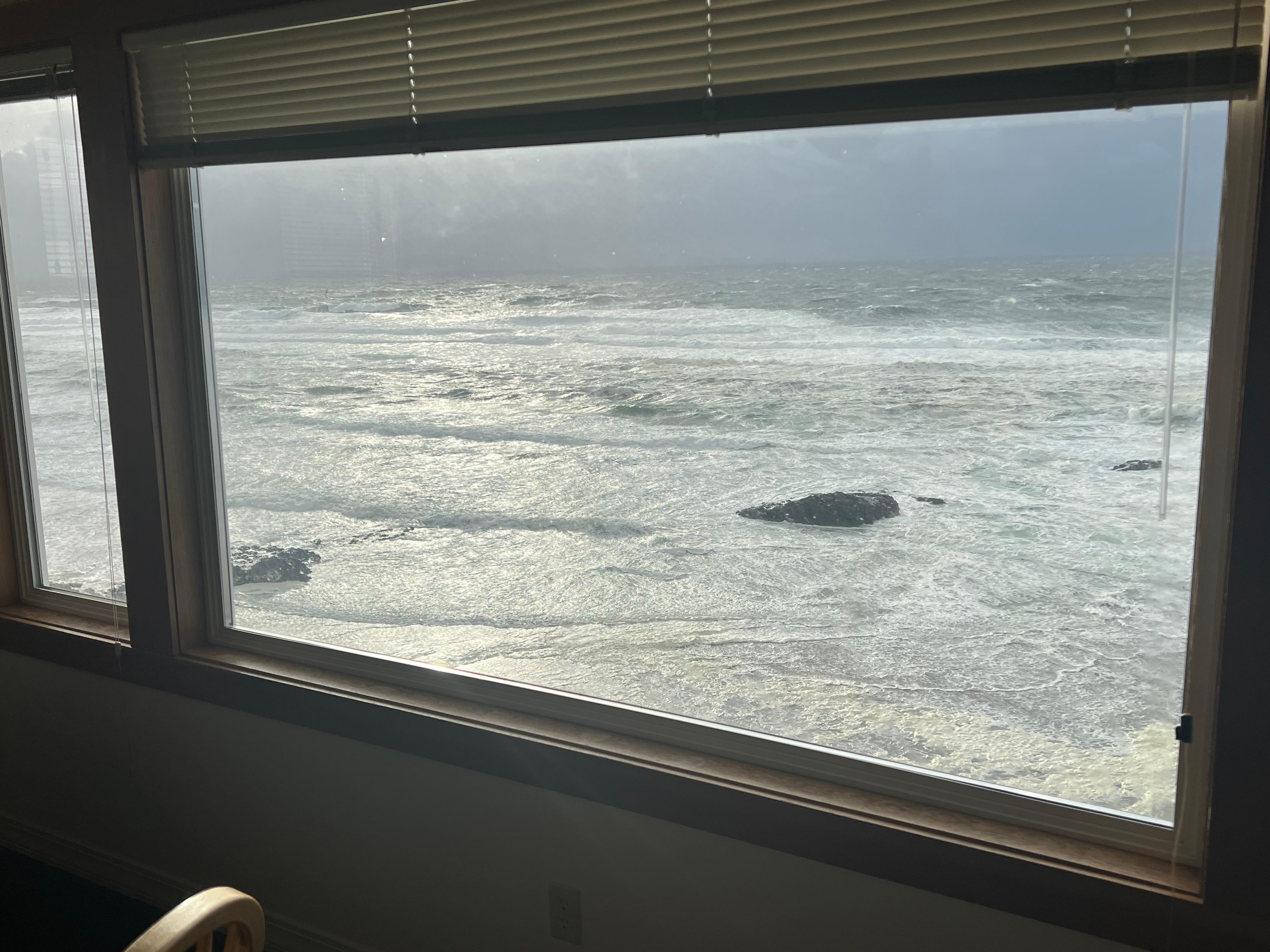 View from living room