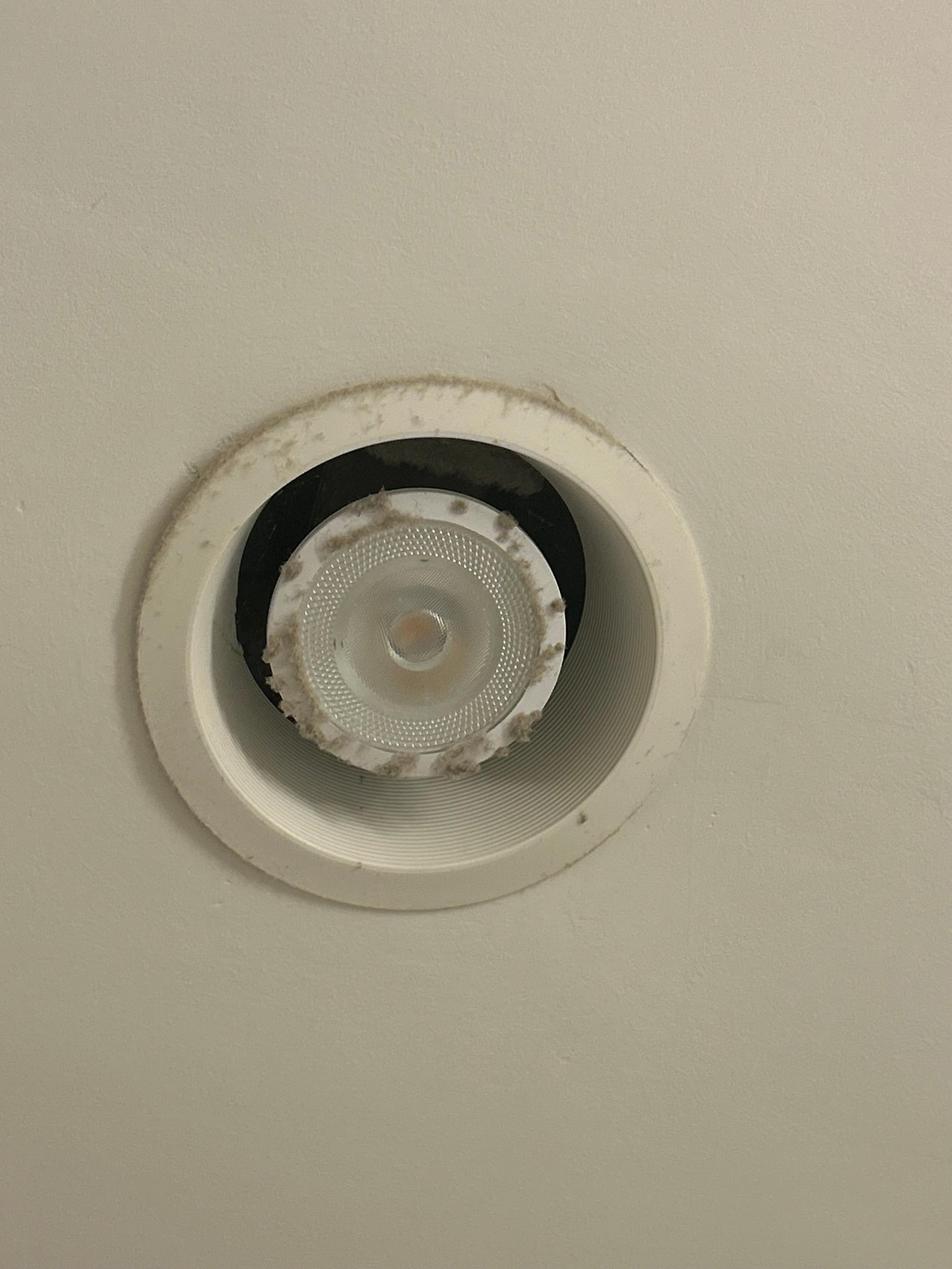Vent not clean 