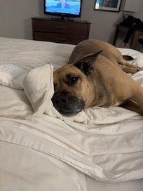 My baby and me relaxing after a long drive.