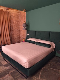 The bedroom area - the bed was so comfortable
