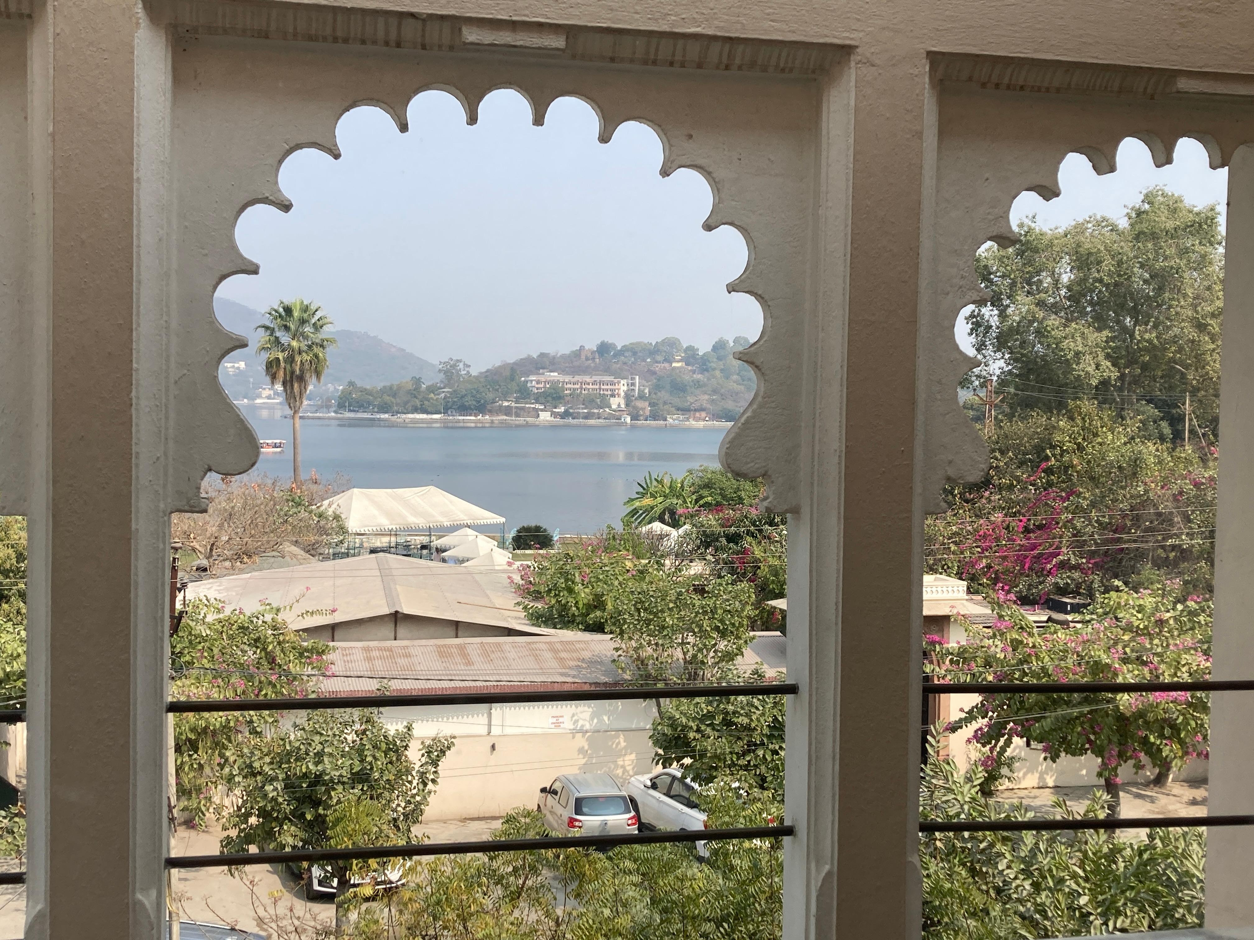 View from our balcony room