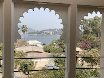 View from our balcony room