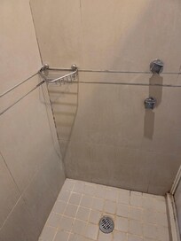dirty and mold
shower walls