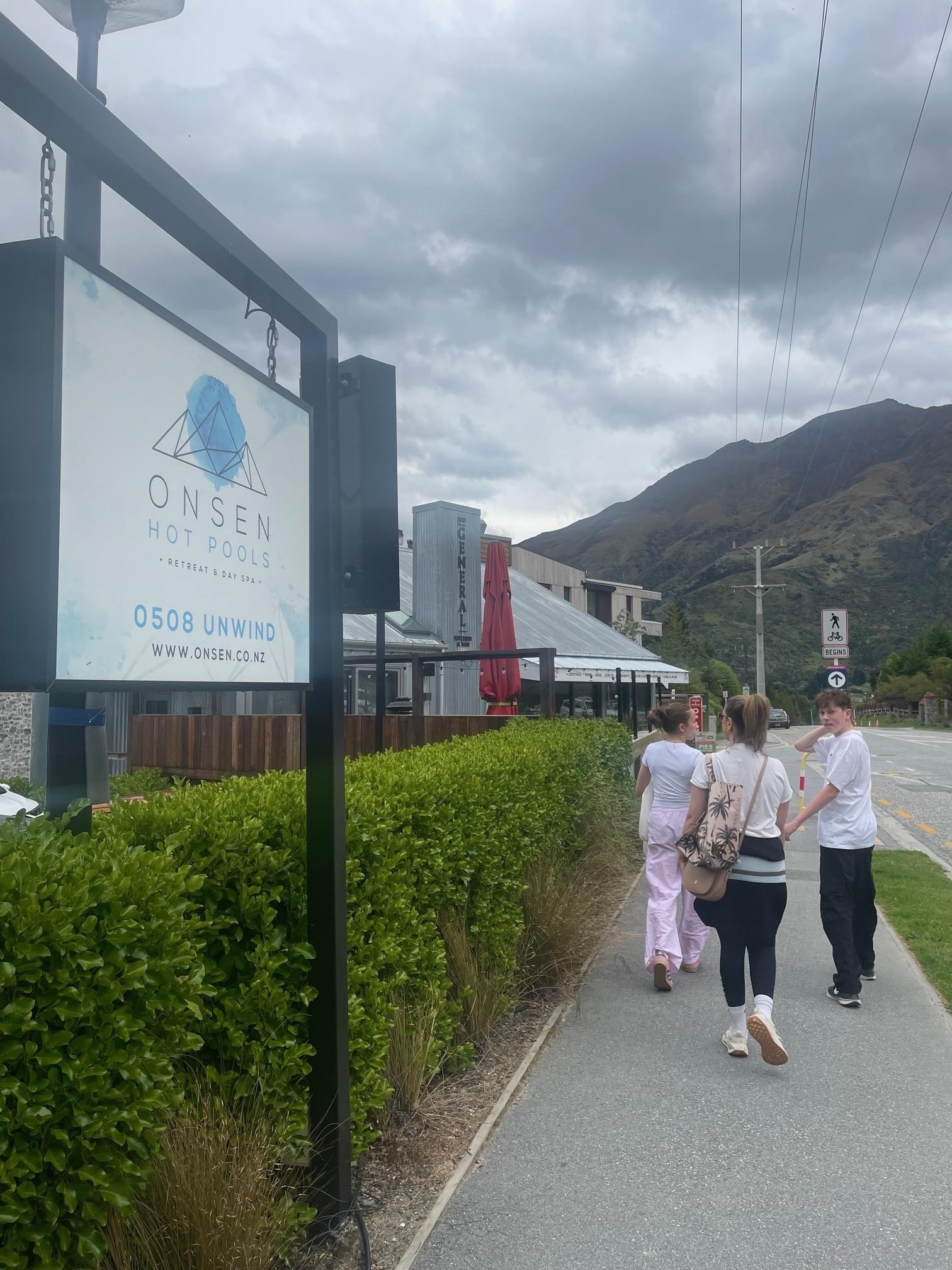 Close to Onsen Spa & Cafes. Great amenity. 