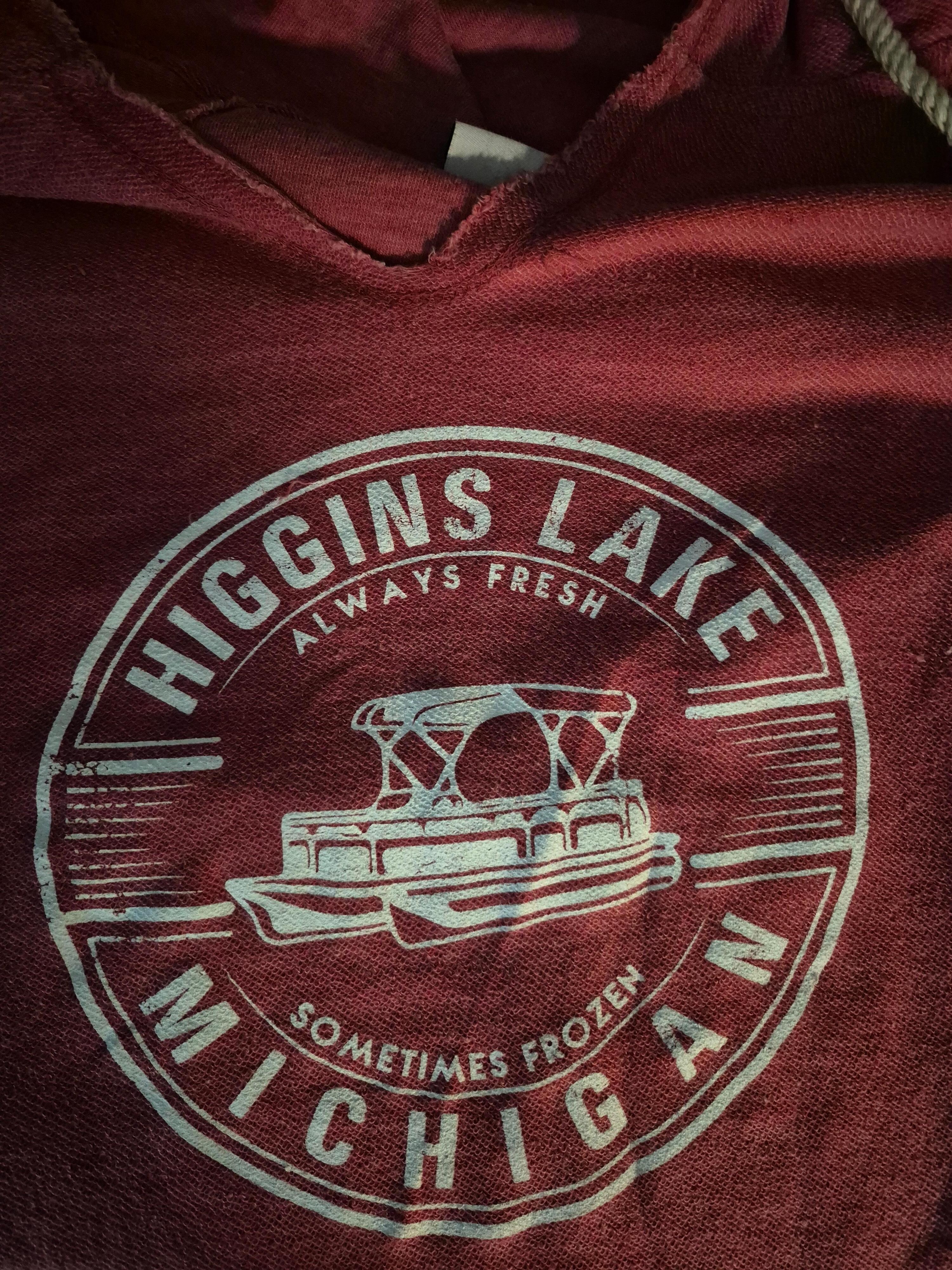 Had to buy this hoodie at B&B Sports Center & Marina's impressive gift shop