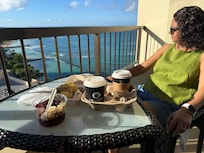 Breakfast with a view ❤️