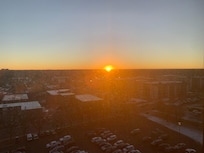 Beautiful view of the sunrise