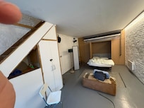 Schlafplatz unten