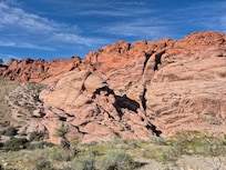 Red Rock Canyon is only, about 25 miles away.