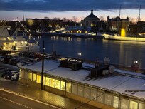 View from room window (harbour view)