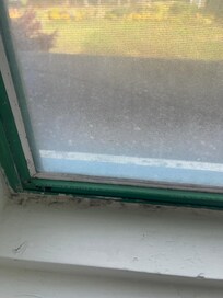 This was the window that was so old and could not open