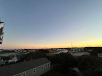 View from top floor balcony