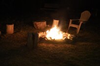 Amazing fire that kept us warm