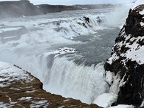 Falls on Golden Circle Tour