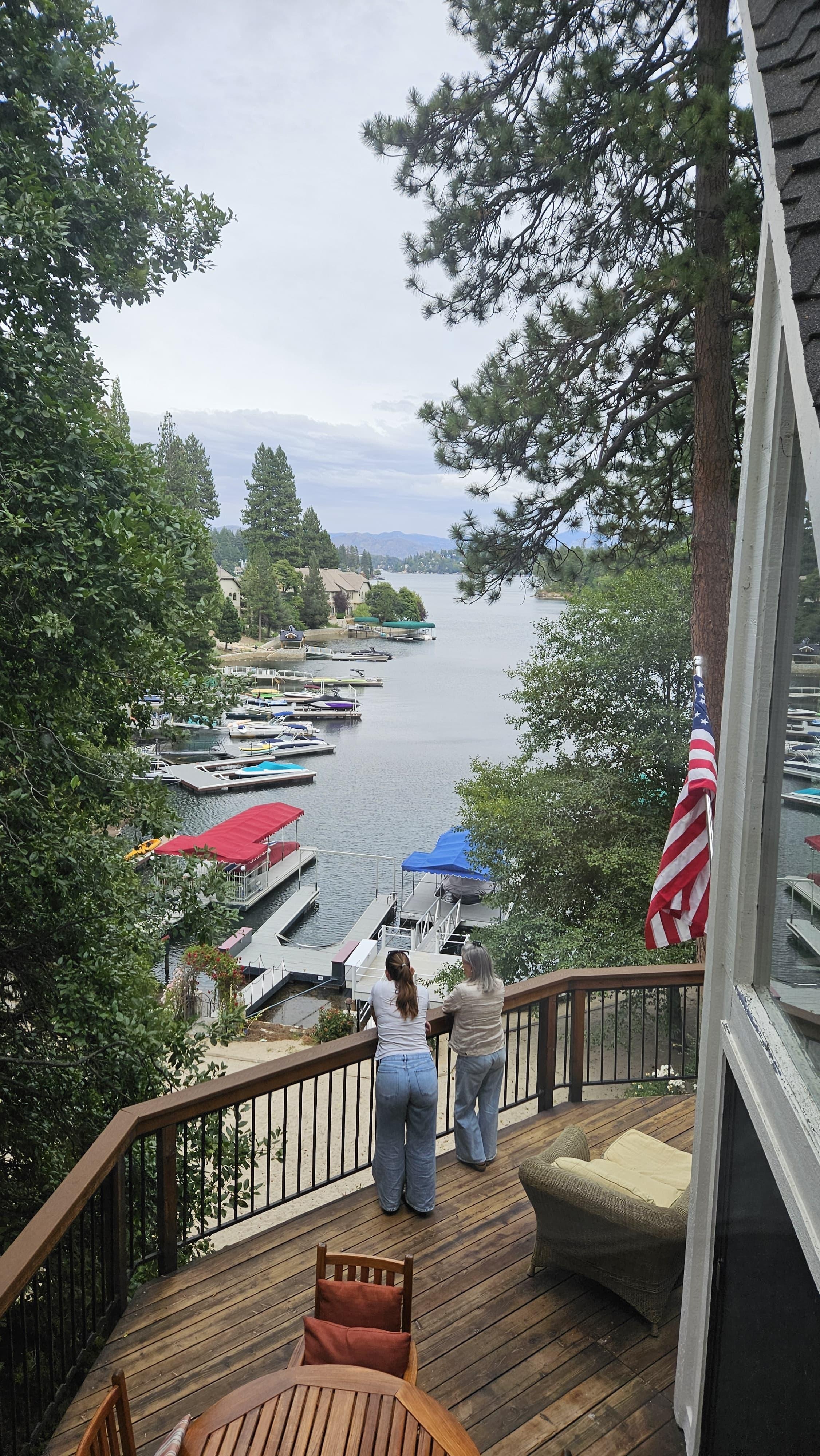 view from the upper deck