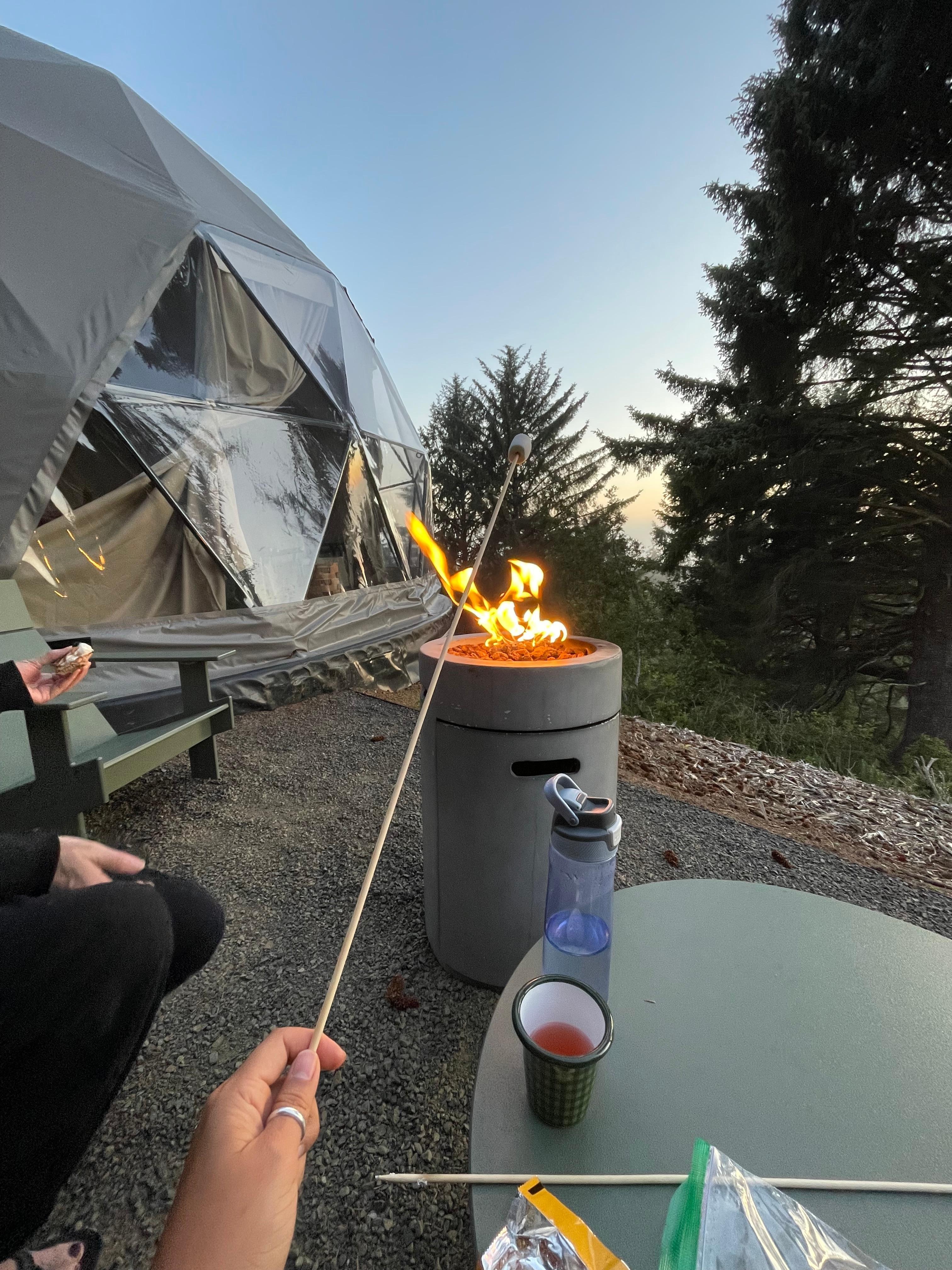 S’mores for dessert!