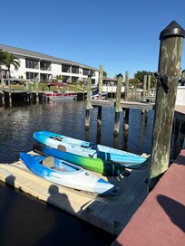 View from our room. Kayak’s use included.