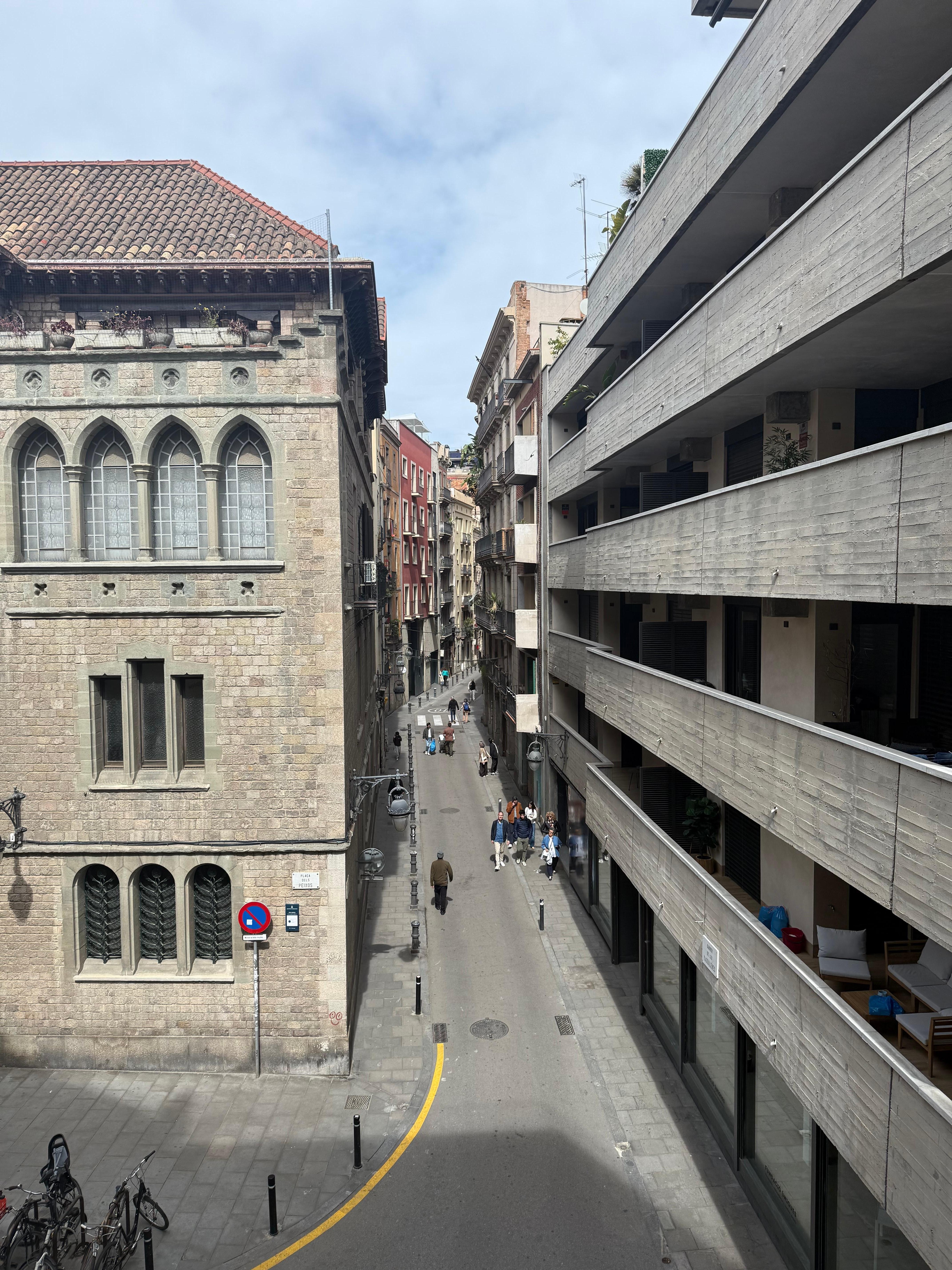 View from balcony 