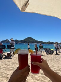 beach side at rose