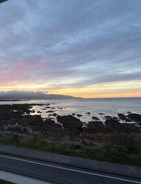 Sunrise from the family room window