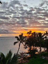Sunrise from the balcony